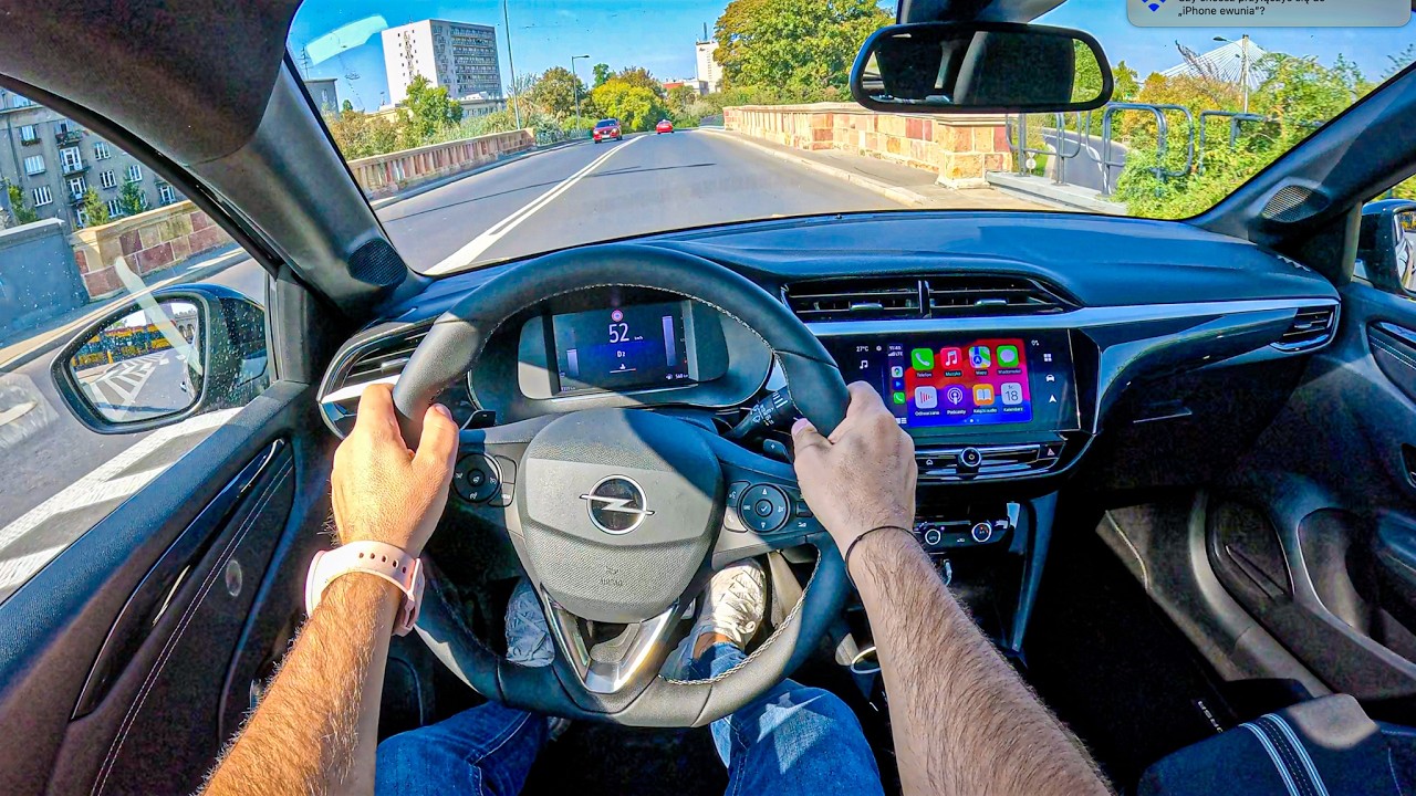 NEW Opel Corsa GS 2025 [1.2 Turbo 100 hp] |0-100| POV Test Drive #2193 Joe Black