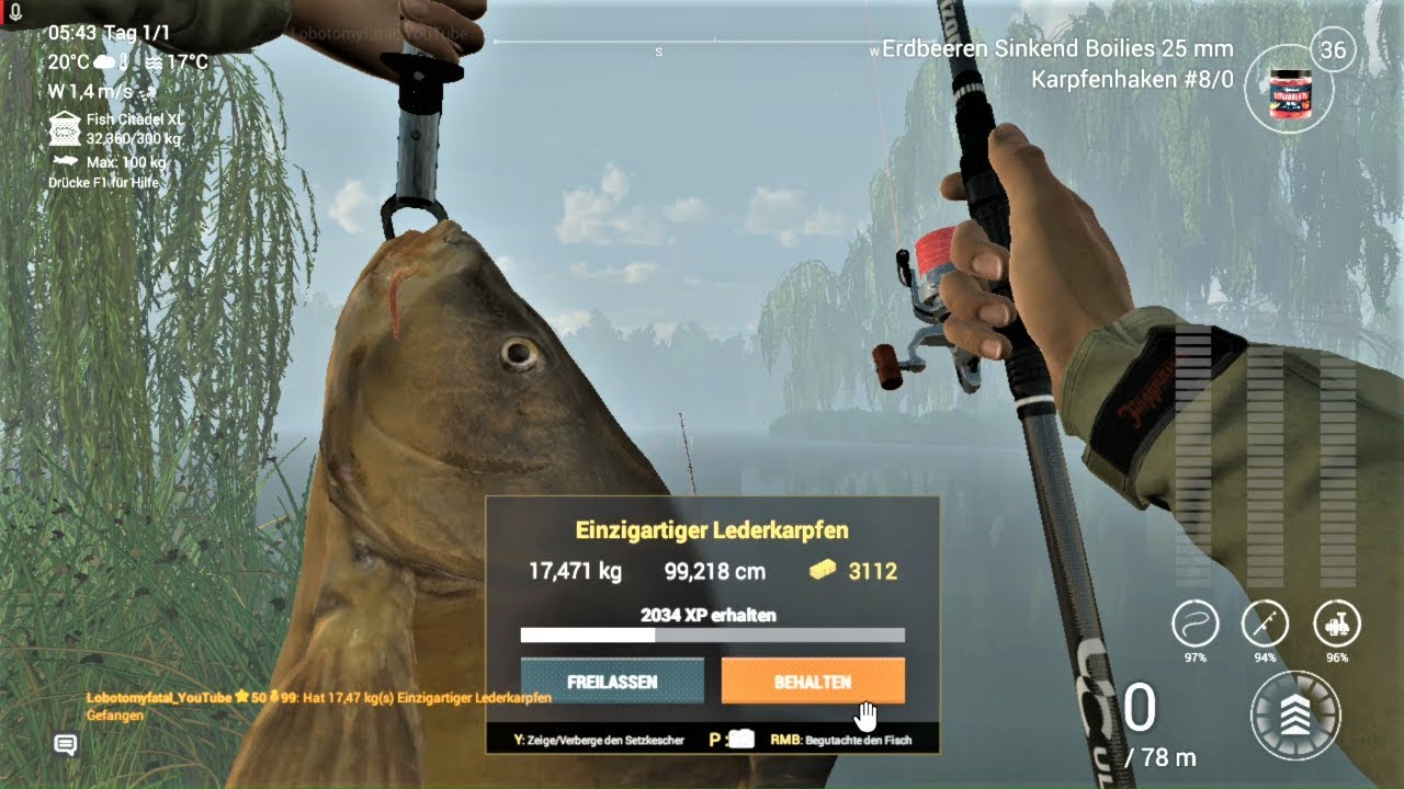 Fishing Planet Folge 166 Karpfen angeln und Ankündigung