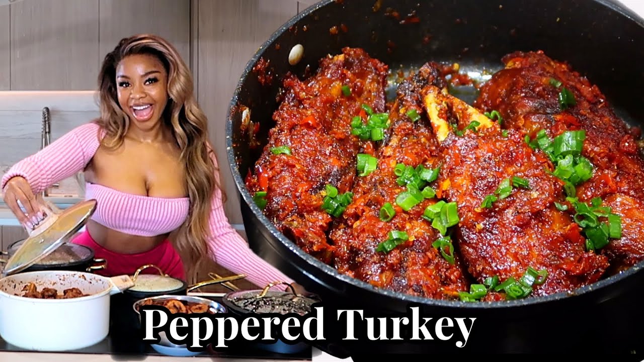 HOW TO MAKE PEPPERED TURKEY WINGS | MY RECIPE