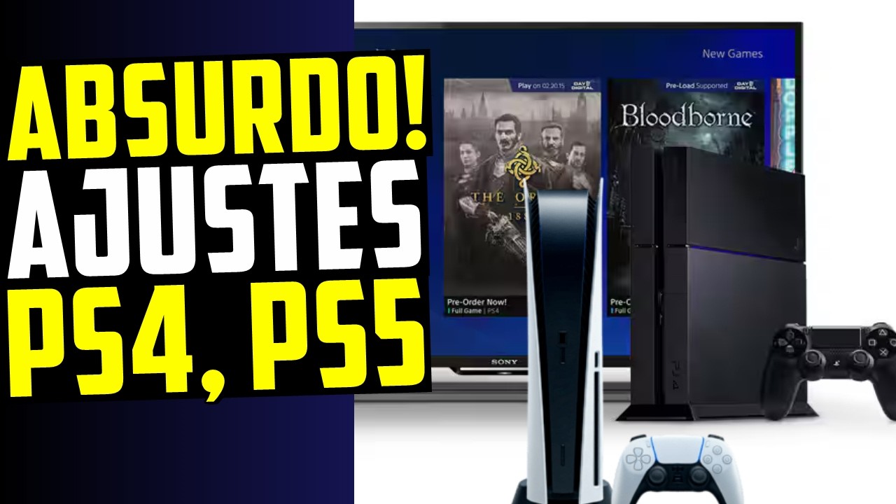 ABSURDO! NOVOS AJUSTES No PS4 e PS5 NA PS STORE E MAIS