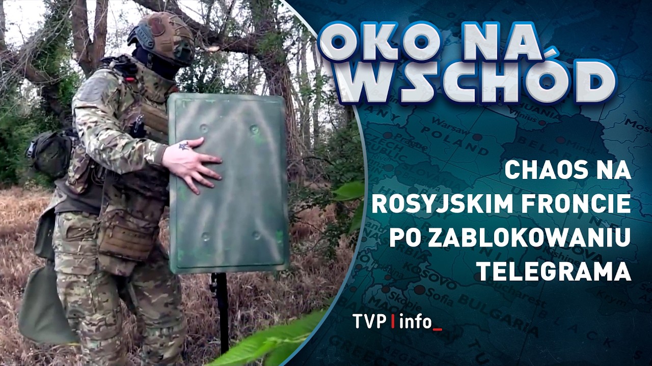 Chaos na rosyjskim froncie po zablokowaniu Telegrama | OKO NA WSCHÓD