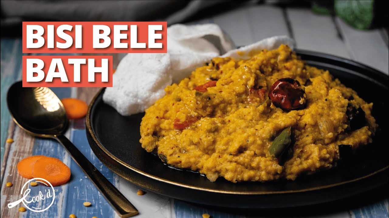 Bisi Bele Bath Recipe | Easy Sambar Rice Recipe | Cookd