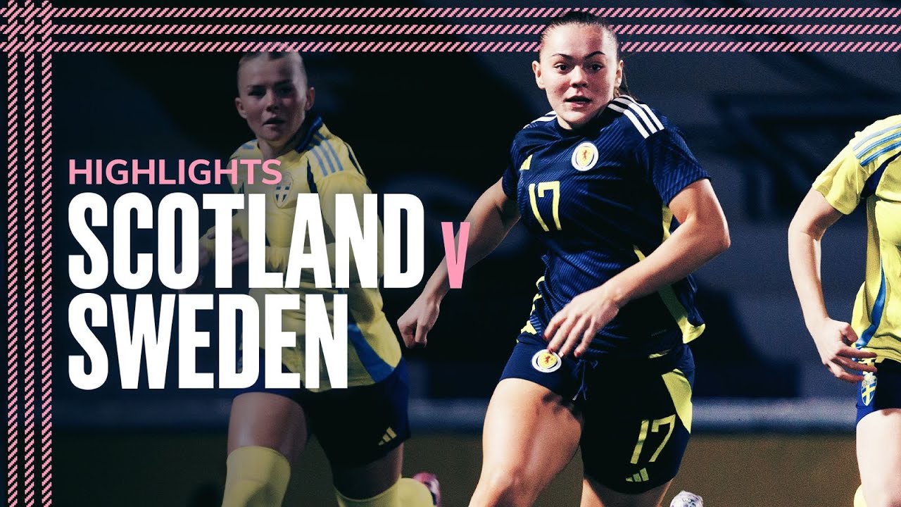 Scotland Women's Under-23s v Sweden | Match Highlights