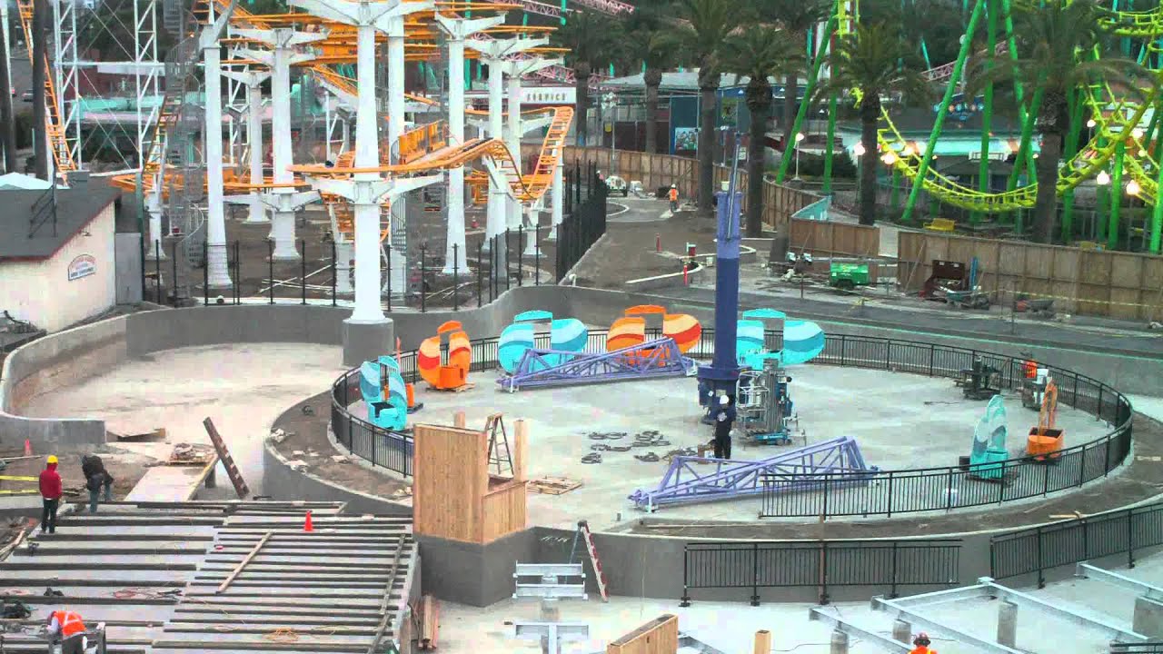 Surfside Gliders Time Lapse Build- Knott's Boardwalk