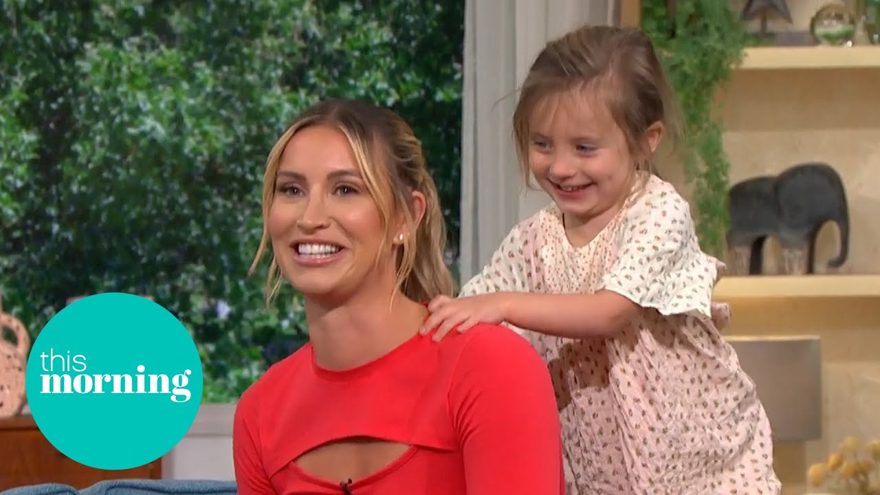 Ferne McCann's Daughter Causes Adorable Chaos As She Messes With Her Mum's Microphone | This Morning