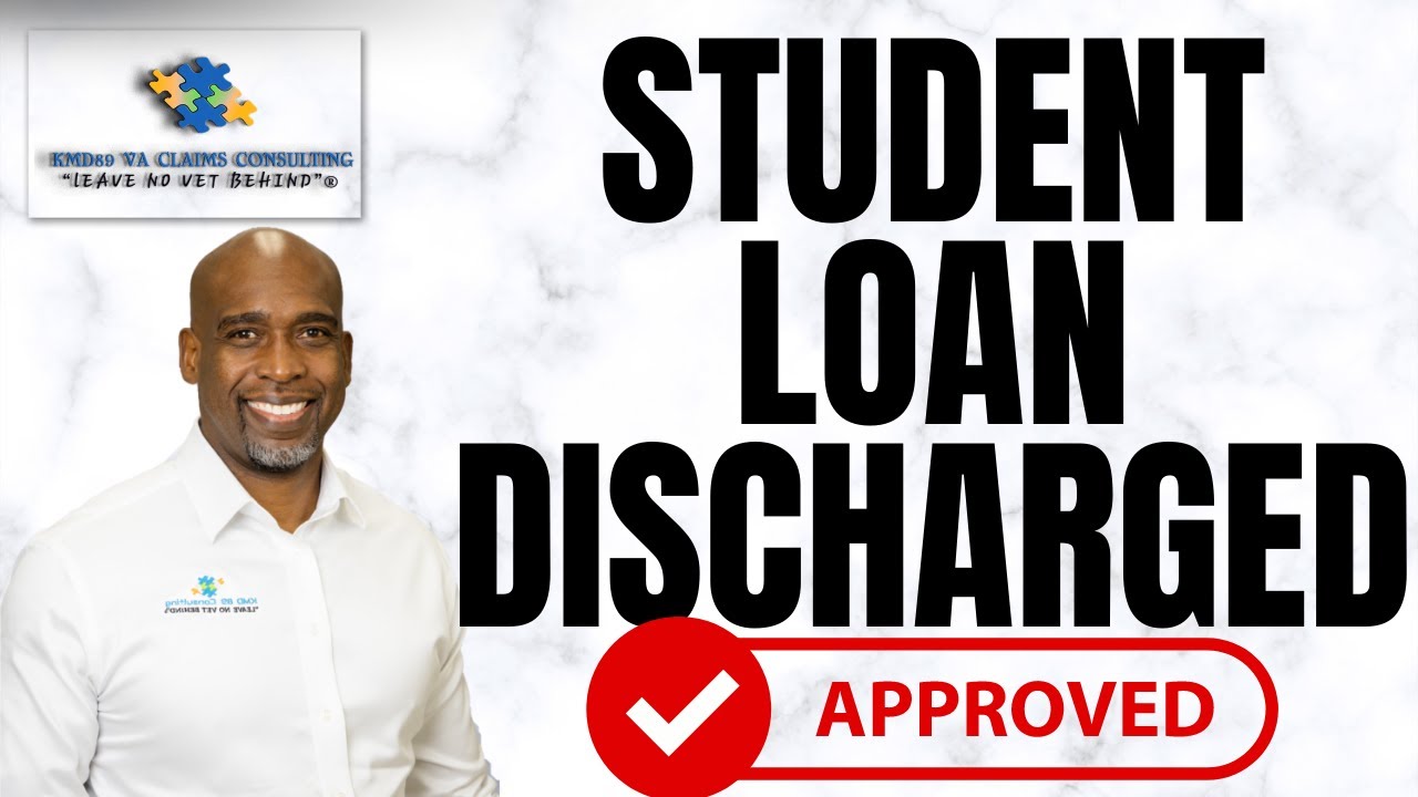 Student Loan Discharged Approved for veterans that are 100% P & T