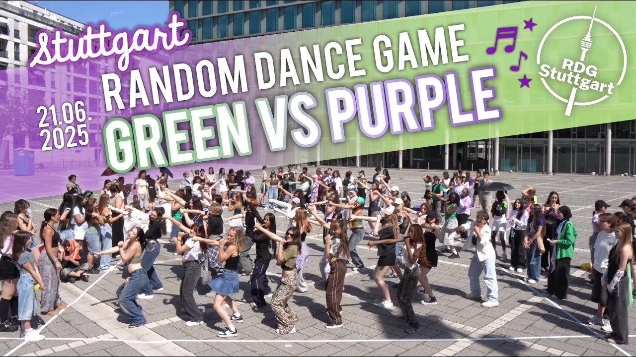 [RPD] RANDOM DANCE GAME | GREEN VS. PURPLE | STUTTGART, GERMANY | 21.06.2025