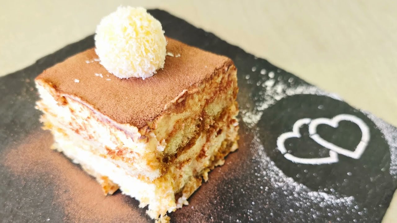 Неотразимый Тирамису Рафаэлло 🥥 Без выпечки и БЕЗ яиц! (Быстрый торт)