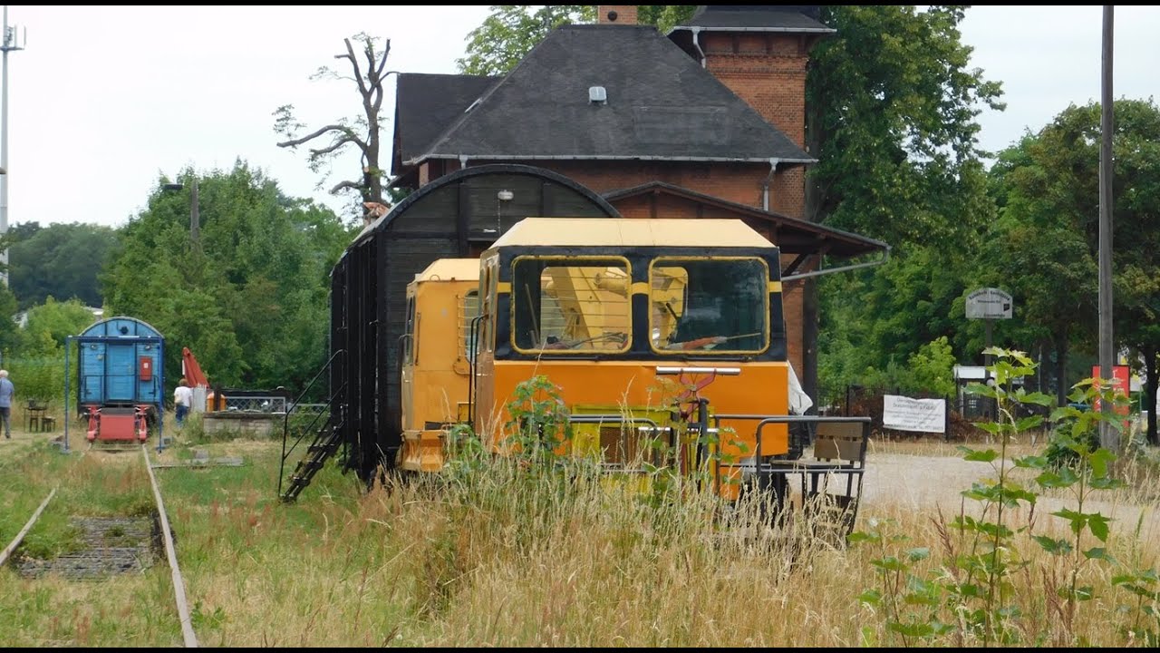 Stillgelegte Bahnstrecke: Mit der SKL 25 zwischen Mittenwalde, Motzen und Krummensee (720p, 2019)