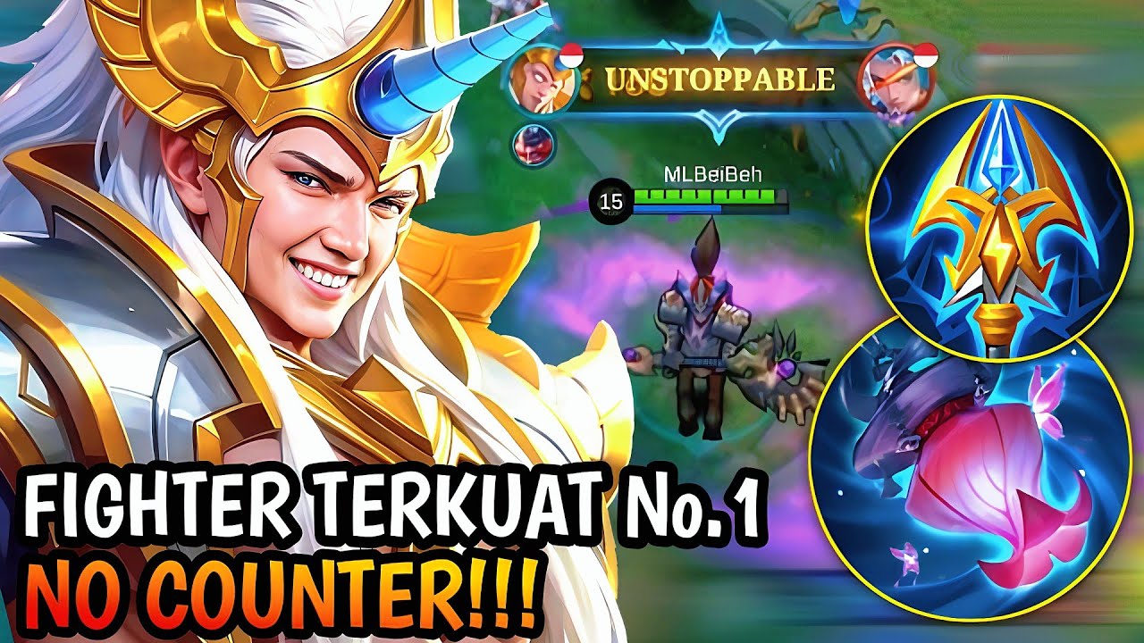 SLEBEW! INI DIA HYLOS BUILD TOP GLOBAL 1 KUTUB UTARA (BONUS LEOMORD)| MLBB