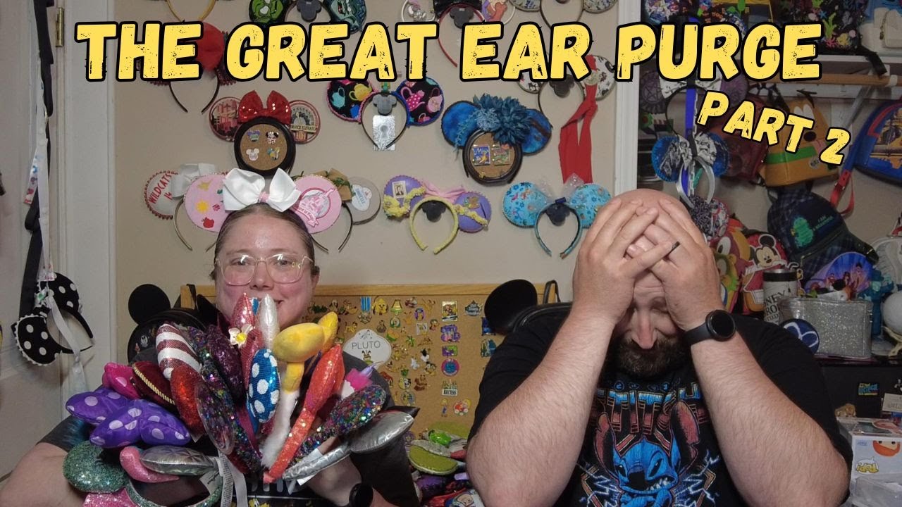 Purge Round 2 l The Great Ear Purge l Part 2 #disneyears #ears #headband #collection #purge 
