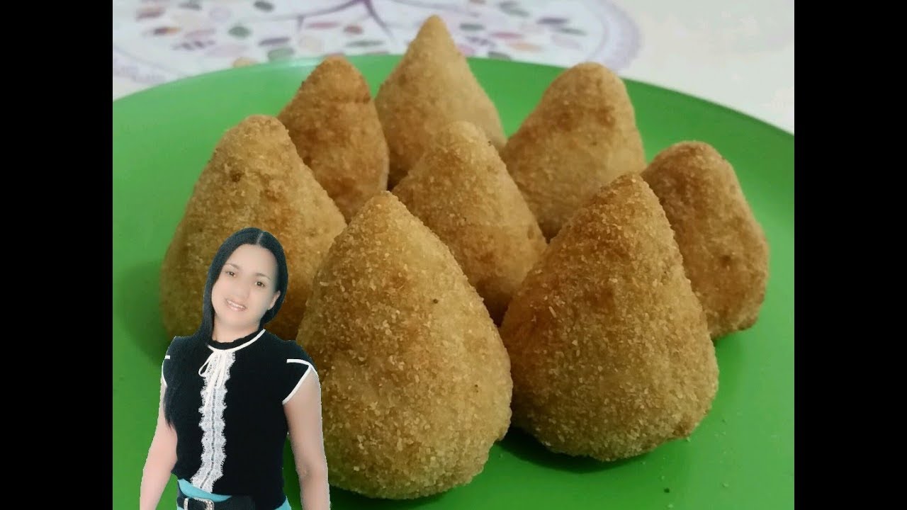 COMO FAZER COXINHAS DE CARNE MO&Iacute;DA  F&Aacute;CIL E R&Aacute;PIDO