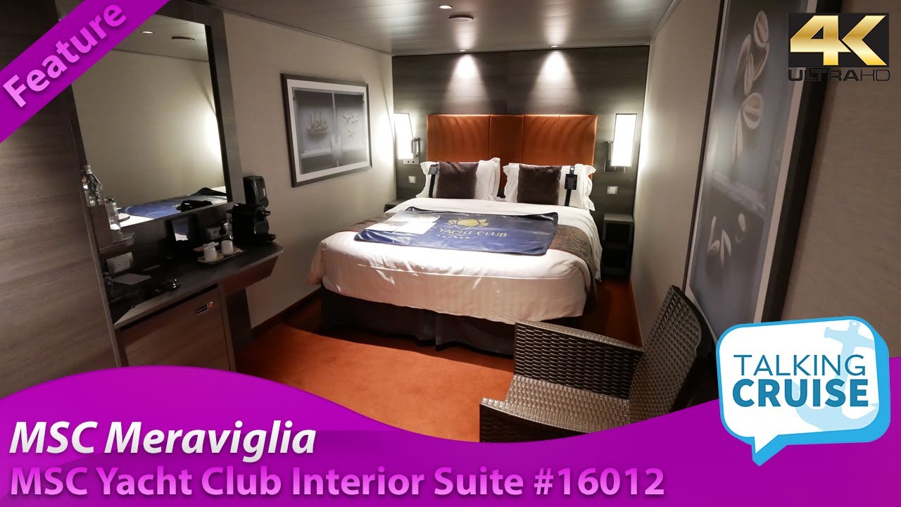 MSC Meraviglia - Tour of MSC Yacht Club Interior Suite #16012