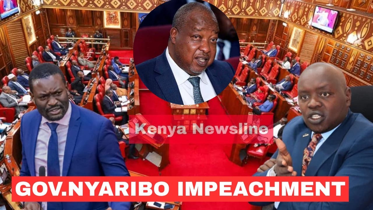 BREAKING NEWS Live: Impeachment Hearing Of Nyamira Governor Amos Nyaribo