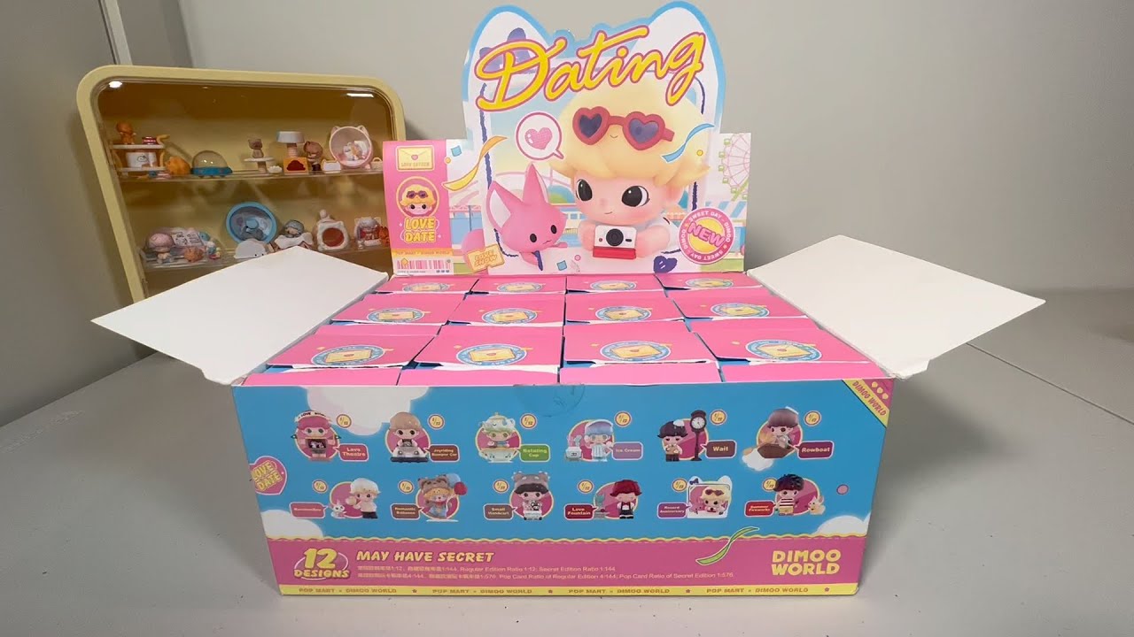 【POPMART】 DIMOO DATING 💕 - BLIND BOX FULL SET UNBOXING!!!