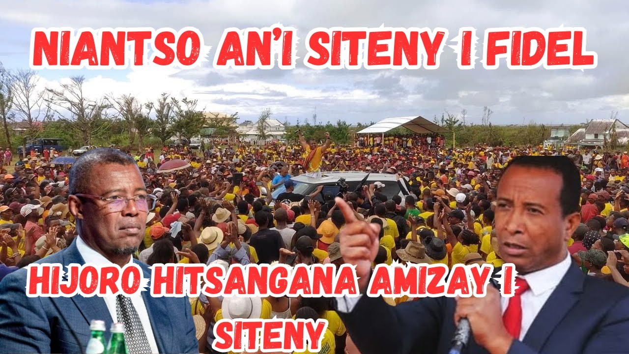 ALERTE-HIJORO I SITENY HITARIKA NY VAHOAKA-NANAO ANTSO AVO I FIDEL