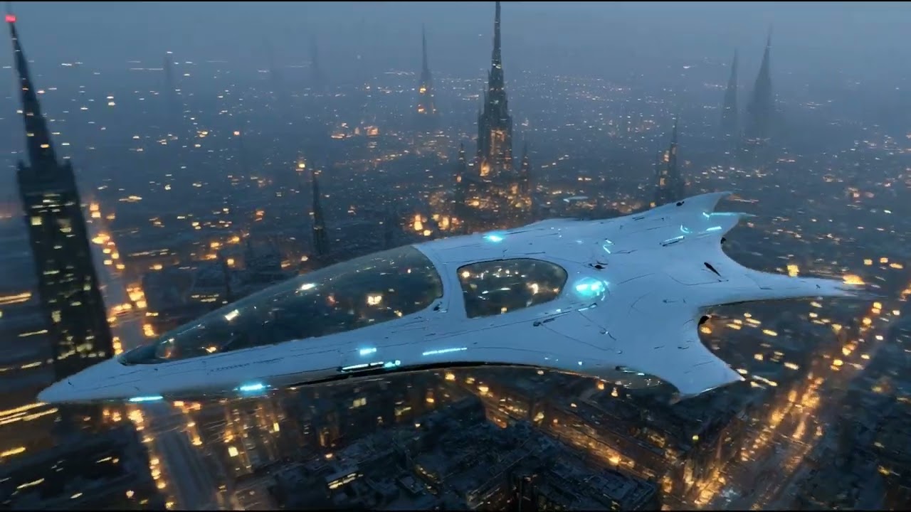 The future imagined by AI: Cities, Spaces and Motion | 4K
