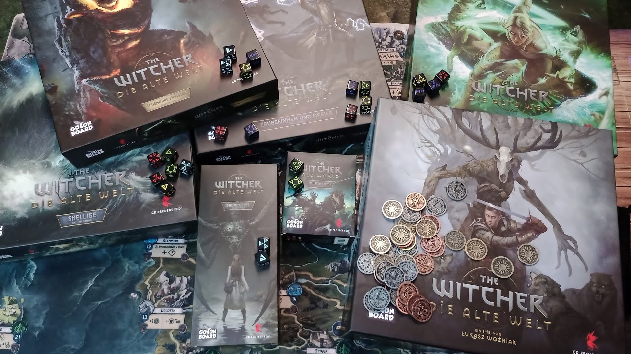 THE WITCHER die alte Welt XXL Unboxing
