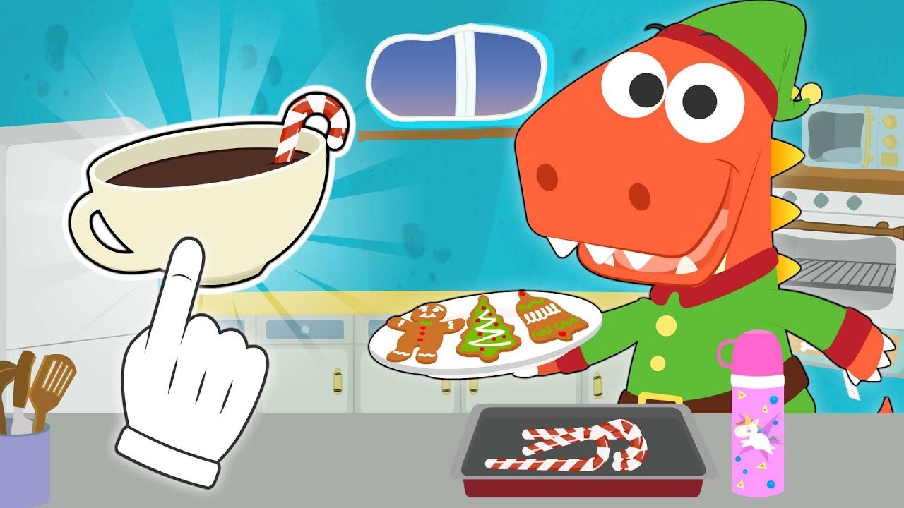 🎅 Aprende con Eddie a preparar galletas de Navidad para Papa Noel y los renos | Eddie Navidad