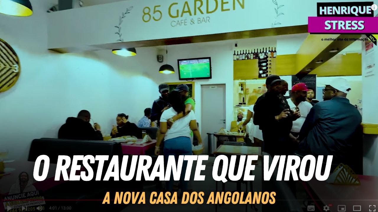 Restaurante Angolano em Portugal Une Gerações: Cotas e Jovens Juntos à Mesa!