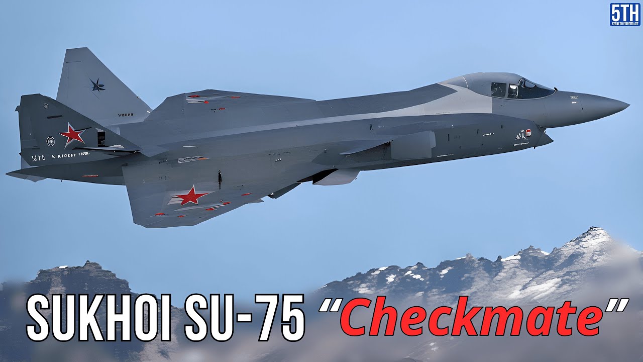 Su-75 Checkmate: nowy koszmar dla F-35 i dominacji NATO?