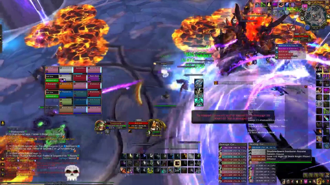 Gul'Dan Mythic - Genesis Aszune-Shadowsong