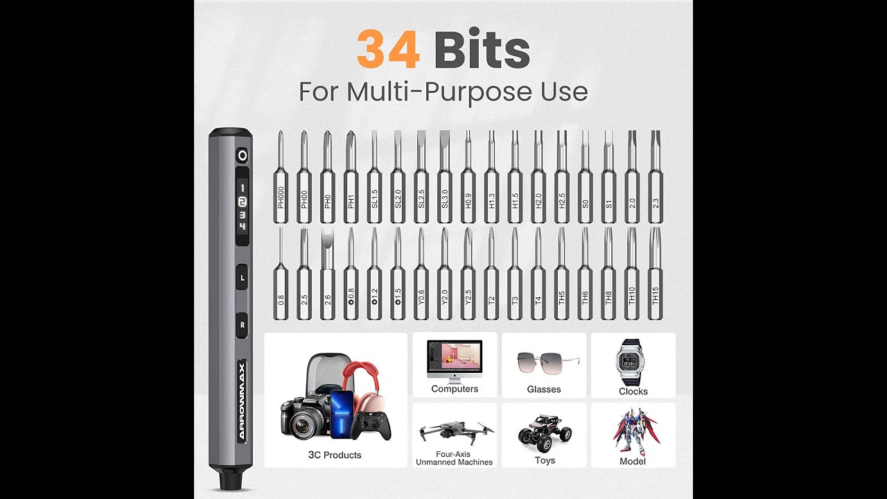 The Best Electric Smart Screwdriver SES ArrowMax (EPISODE 4094) Amazon Unboxing Video