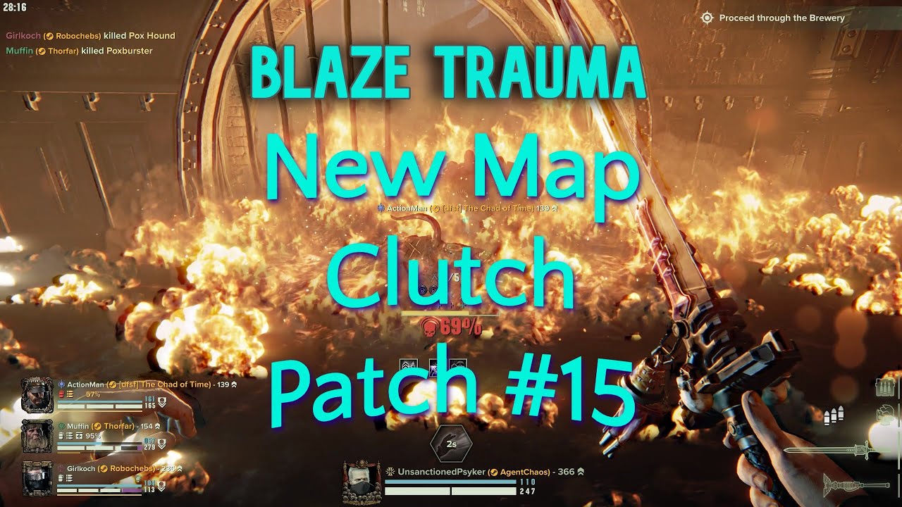 Blaze Trauma Clutch In New Map | Darktide | Auric HISTG | Psyker