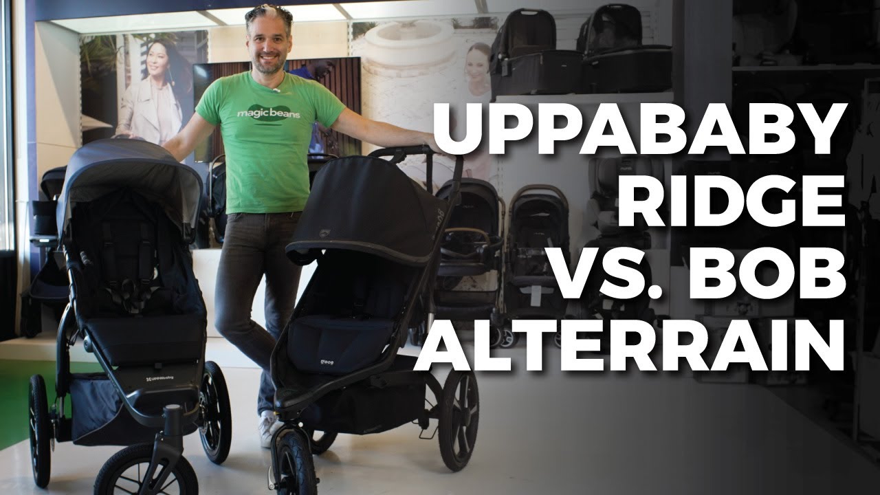BOB Gear Alterrain vs. UPPAbaby RIDGE Comparison | All-Terrain Strollers | Magic Beans Reviews