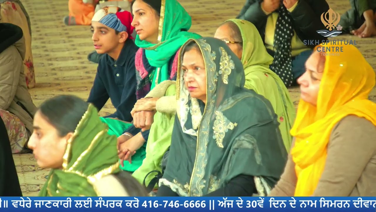 dated 12/2/2026 Live from ‪@ssctoronto4285 chali mukateyan di yaad nam simran day30