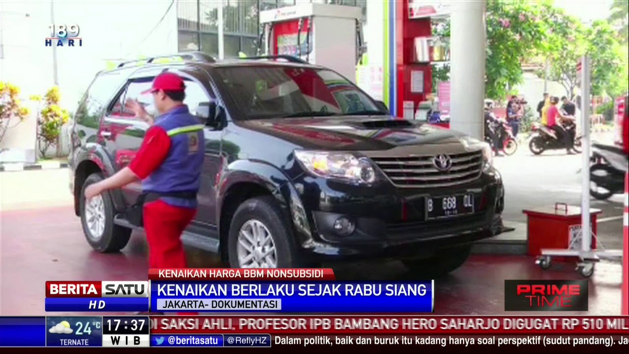 Mulai Hari Ini Pertamina Naikkan Harga BBM Non-Subsidi