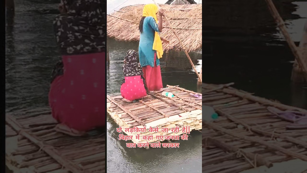 #viralvideo #biharflood  बिहार में गरीब का कोई बात नहीं करता है , मोदी जी बचा लीजिए🥺 #biharnews#news