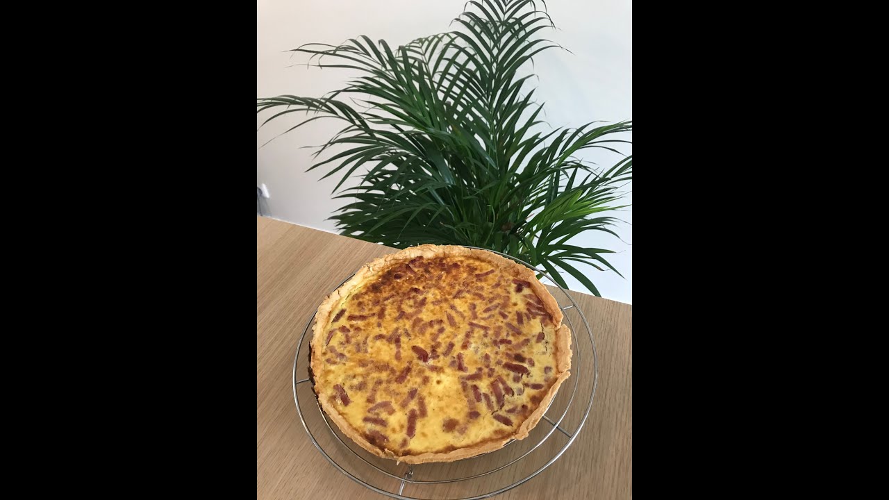BTS diététique - techniques culinaires: quiche lorraine