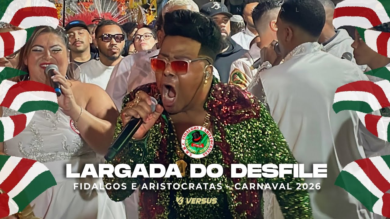 FIDALGOS E ARISTOCRATAS 2026 - ESQUENTA E LARGADA COMPLETOS