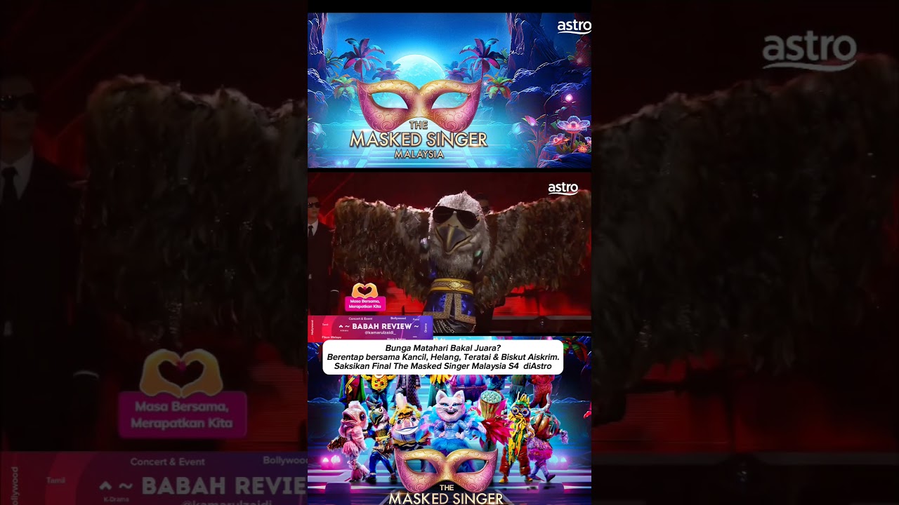 REVIEW : THE MASKED SINGER MALAYSIA S4 FINAL EPISODE - This Sunday, 18/2 