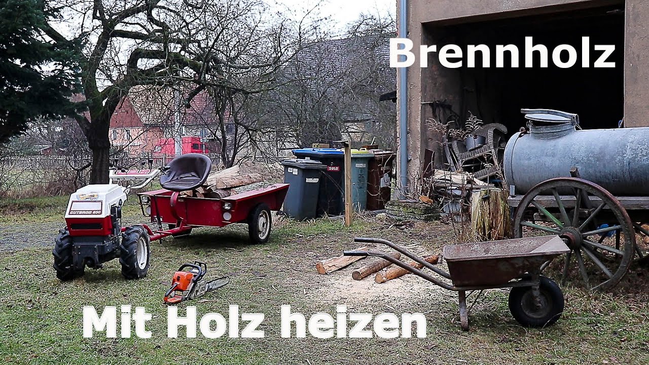 Brennholz, wir heizen mit Holz