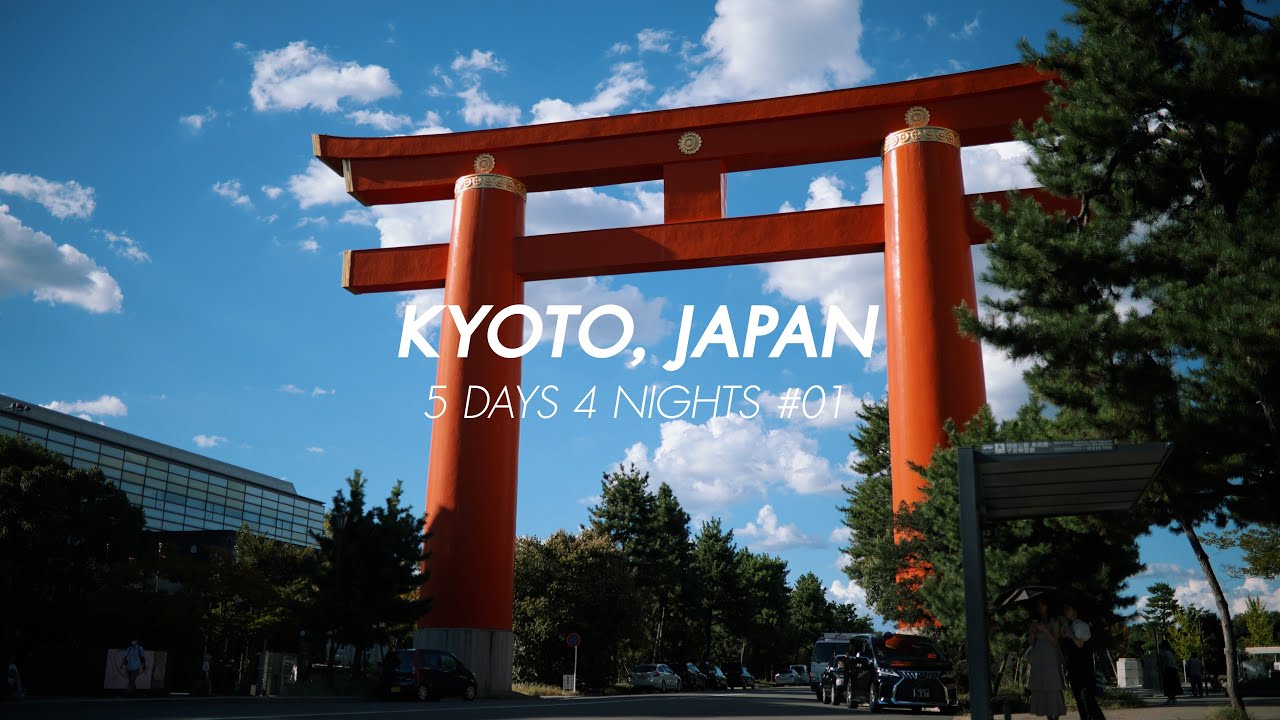 Kyoto in summer 5 days l lots of coffee and food l going to historical places part 1/2