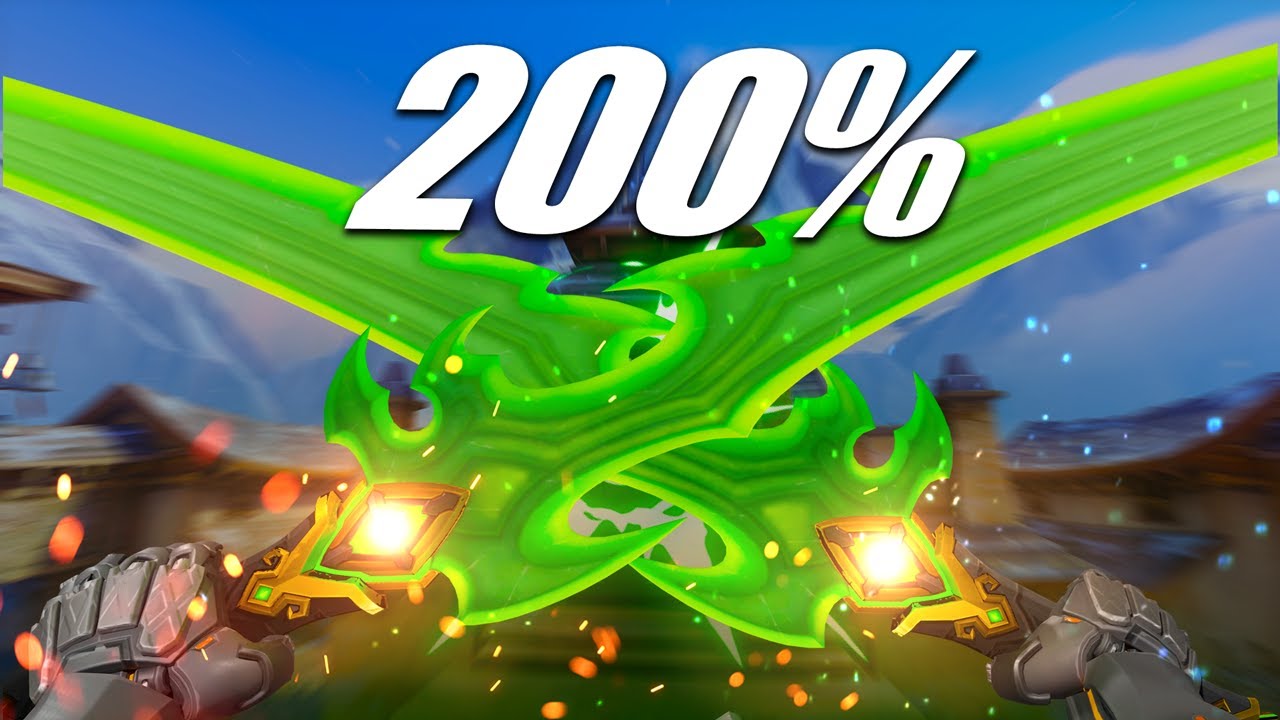 Using GENJI SKILLS on 200% efficiency (Overwatch 2)