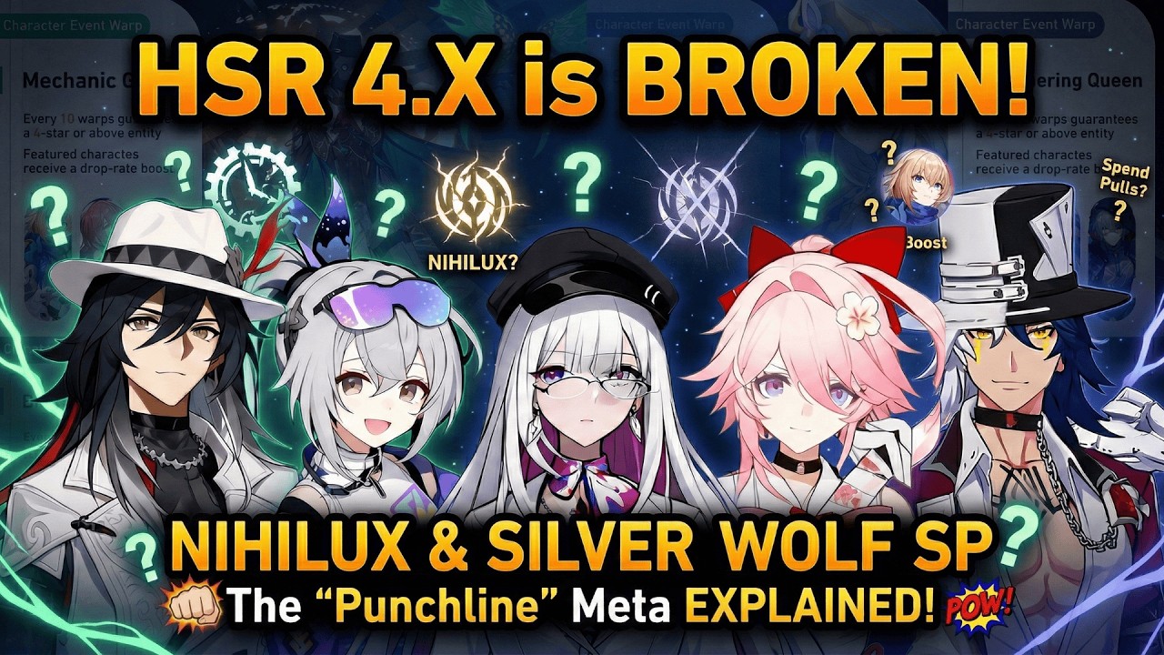 HSR 4.X is BROKEN: Nihilux, Silverwolf SP & The 