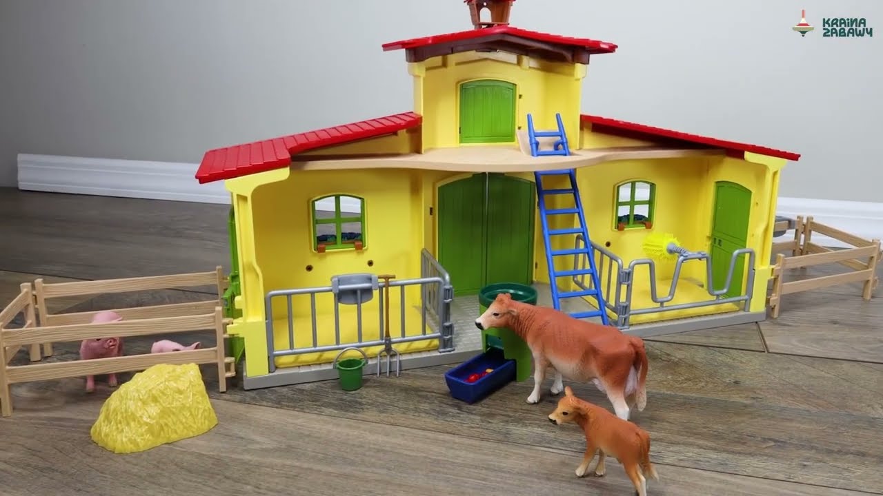 Schleich Farm World - Duża farma ze zwierzętami i akcesoriami 42605 - www.krainazabawy.pl