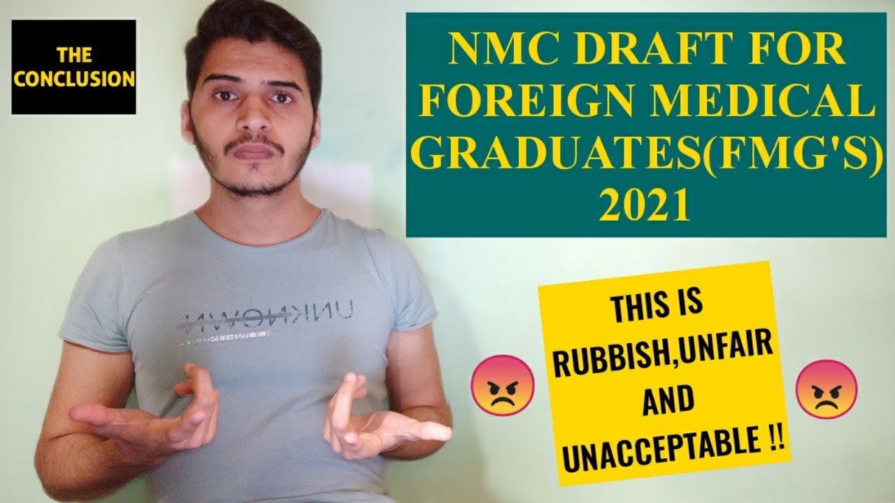 NMC DRAFT FOR FMG'S 2021 - ALL CONCLUSIVE POINTS | Sachin Jangra
