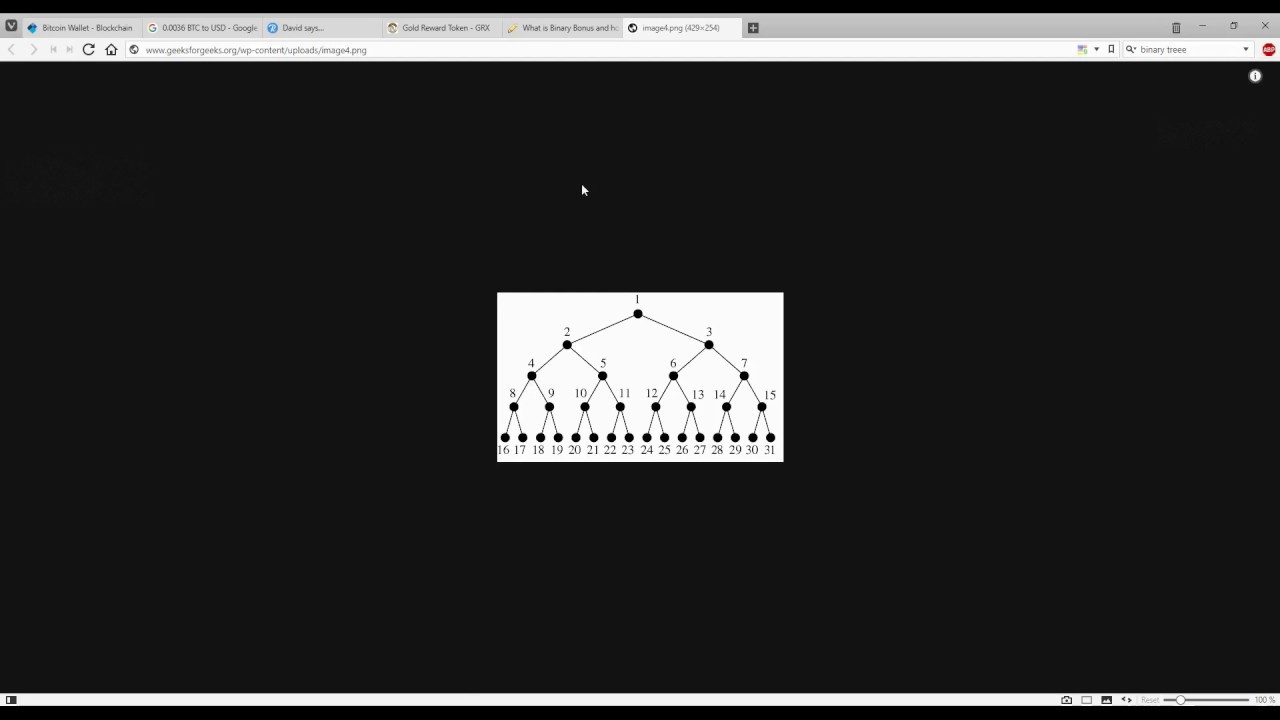 GOLDREWARD.IO - WHAT IS THE BINARY TREE AND HOW CAN WE ALL PROFIT FROM IT