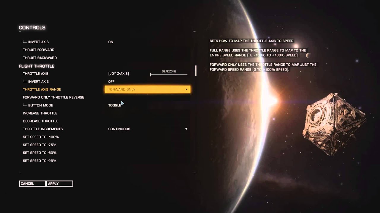 Elite Dangerous - Target Profile & Custom Binds Mapping
