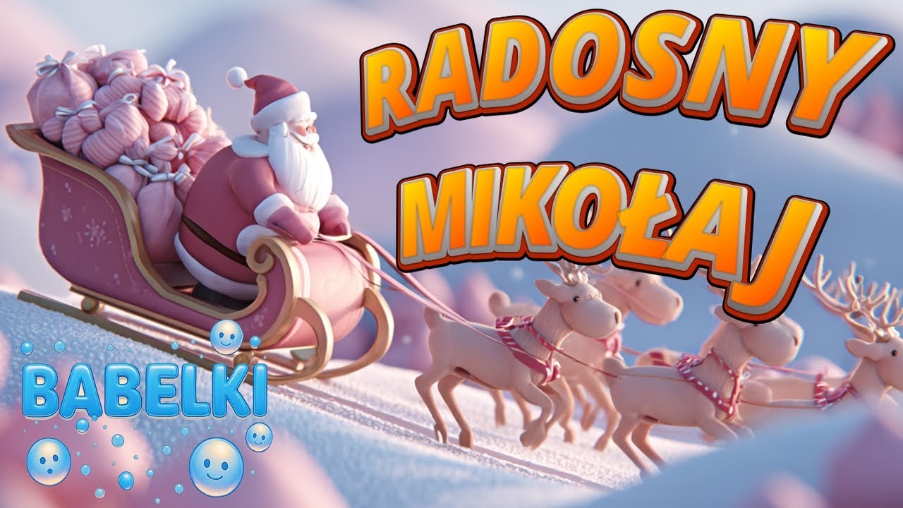Radosny Mikołaj  💃 Śpiewajmy Razem - #PiosenkadlaDzieci