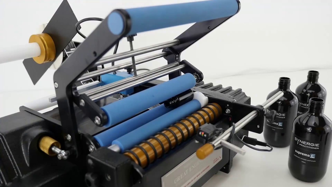 BenchMAX Label Applicator - Bottle Labelling Machine