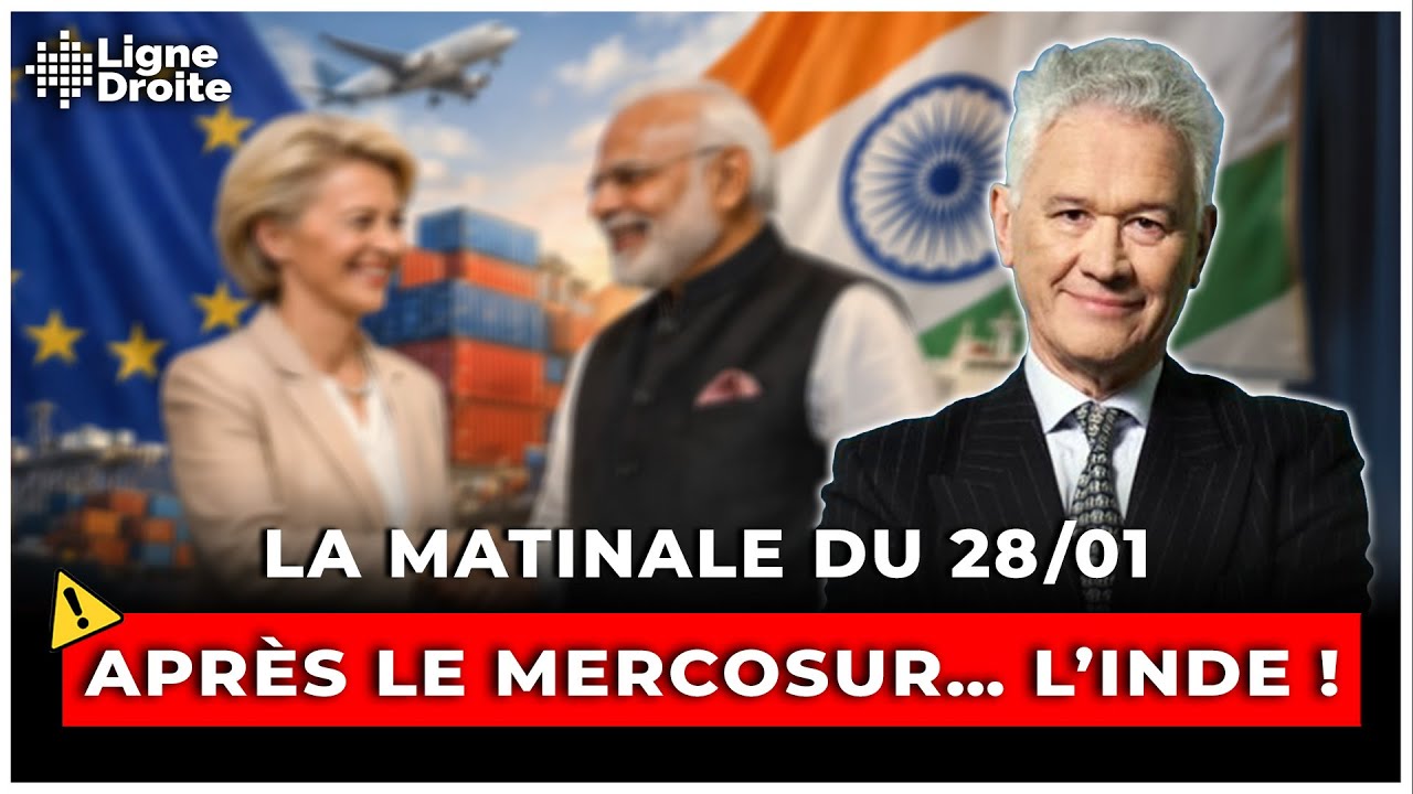 Accord de libre-échange avec l’Inde : chance ou danger pour l'Europe ? - La matinale du 28 janvier