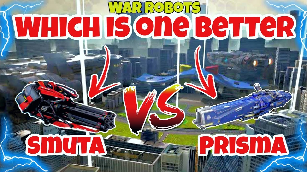 [WR]🔥 Smuta VS Prisma Weapon Comparison in |War Robots|