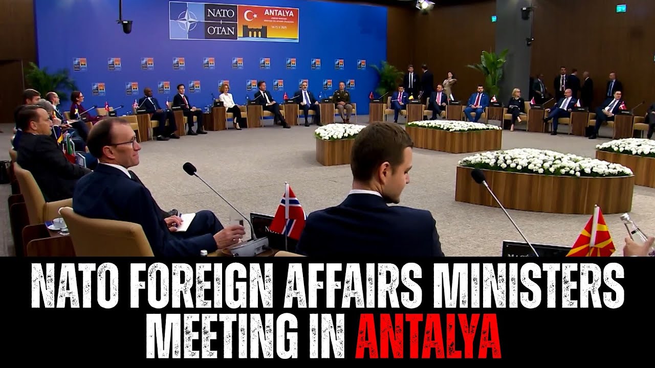 NATO Foreign Affairs Ministers Meeting In Antalya