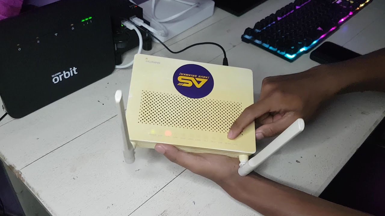 CARA SETTING ROUTER HUAWEI HG8245A KONEK KE STB OPENWRT