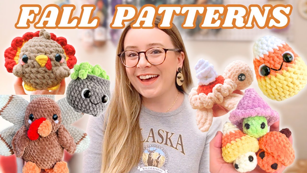 15 Fall Amigurumi Crochet Patterns to Make This Season! 🍂🎃